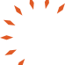 sun burst logo orange